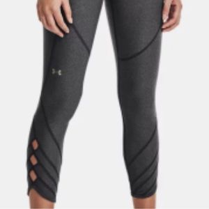 NEW Under Armour Heat Gear Ankle Leggings Large